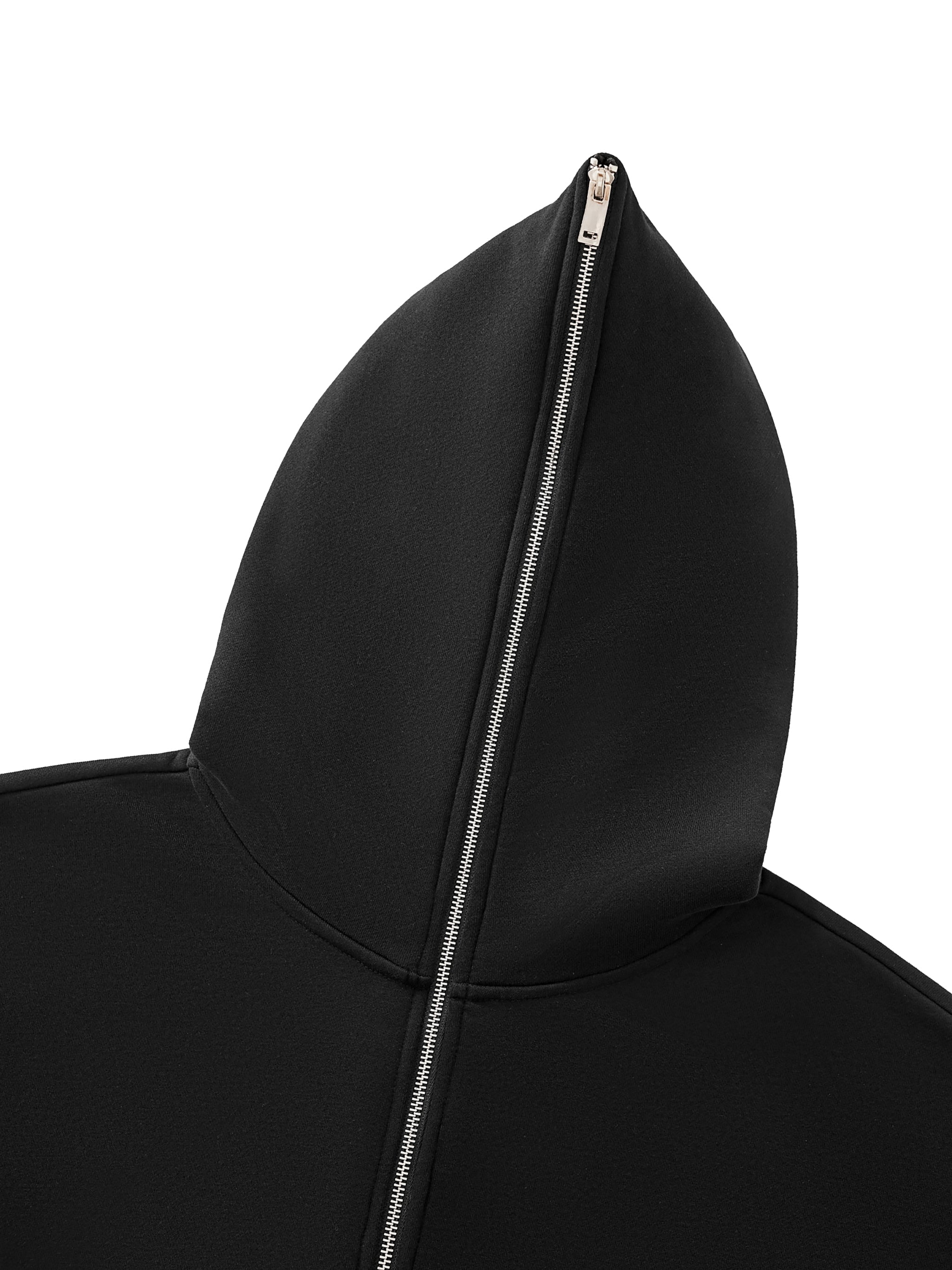 Fearless Apparel Line Fleeced Full-Zip Boxy Hoodie – Unisex Streetwear Comfort